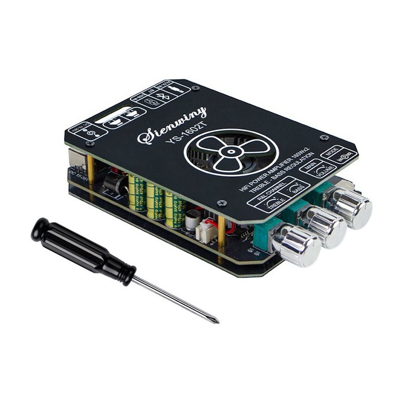 Home Cinema Bluetooth 5.1 - YS-1602T 2.0CH Bluetooth 5.1 Amp Kartı