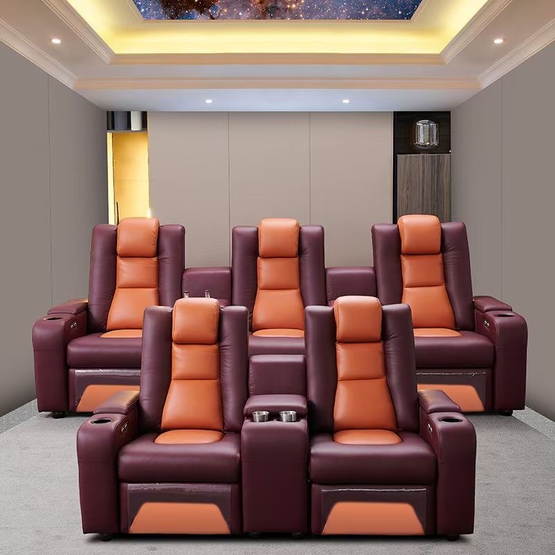 Home Cinema Sofa - Linlamlim Ev Sineması Hakiki Deri Kanepe