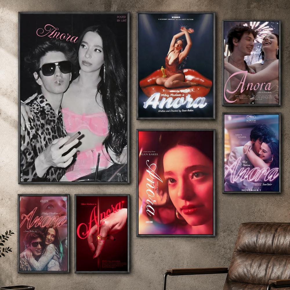 Home Cinema The Drama - Film Anora Drama Sinema Posteri PP