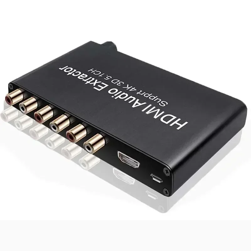 Surround Sound Decoder - 4K 3D 5.1 kanal 5.1CH Audio