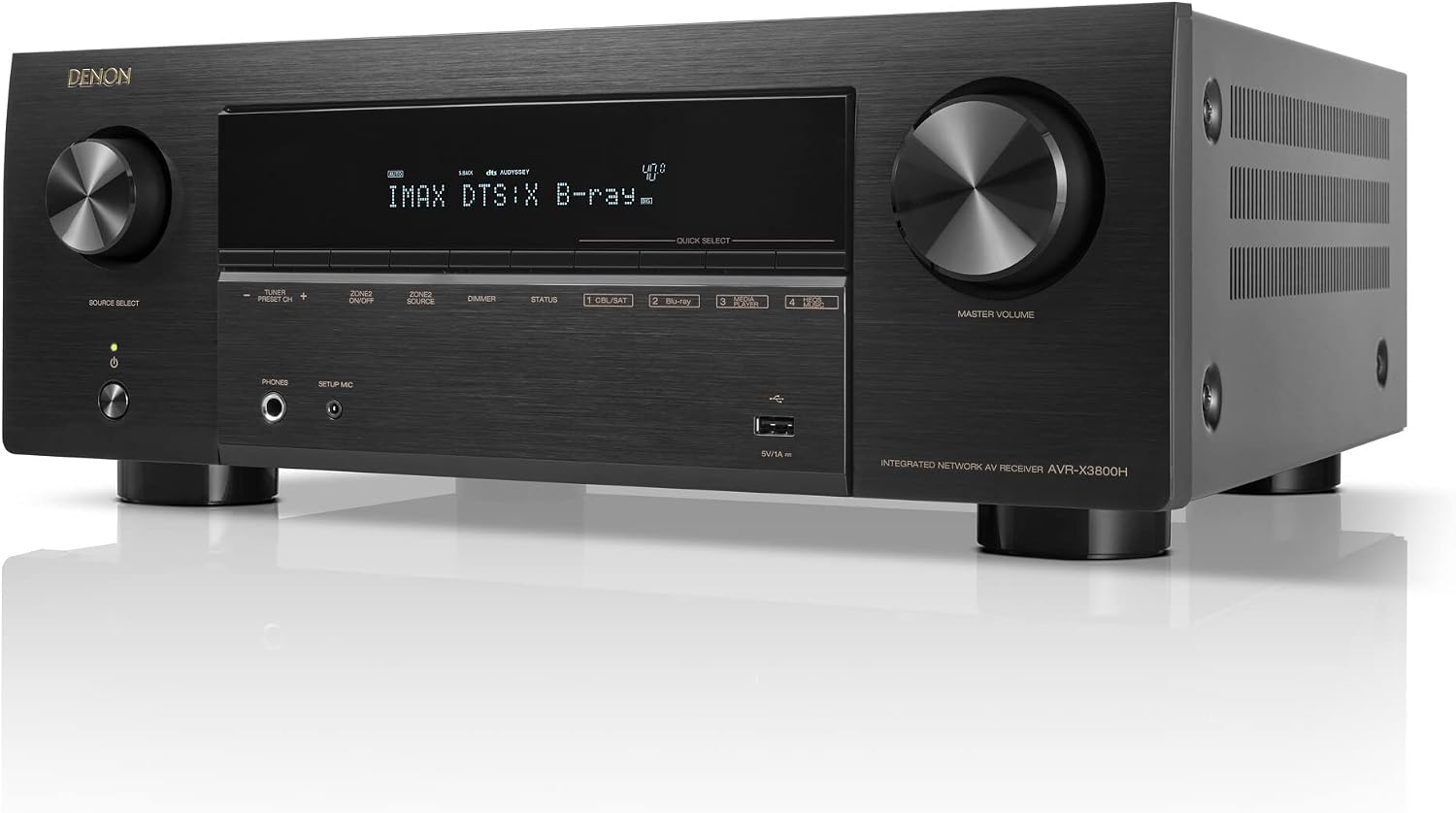Home Cinema Denon - Denon AVR-X3800H 9.4 Kanal 8K UHD