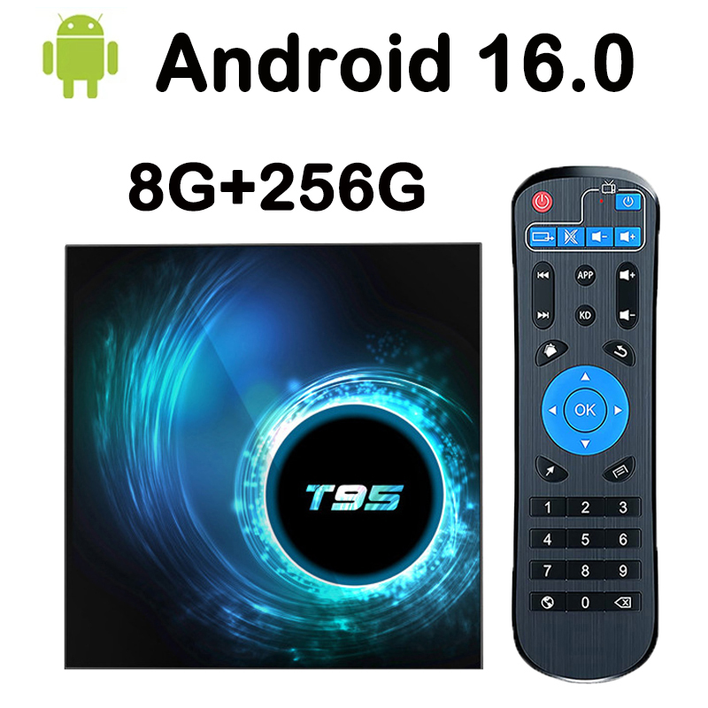 Home Cinema Media Player - T95 Android TV Kutusu 4K Ultra