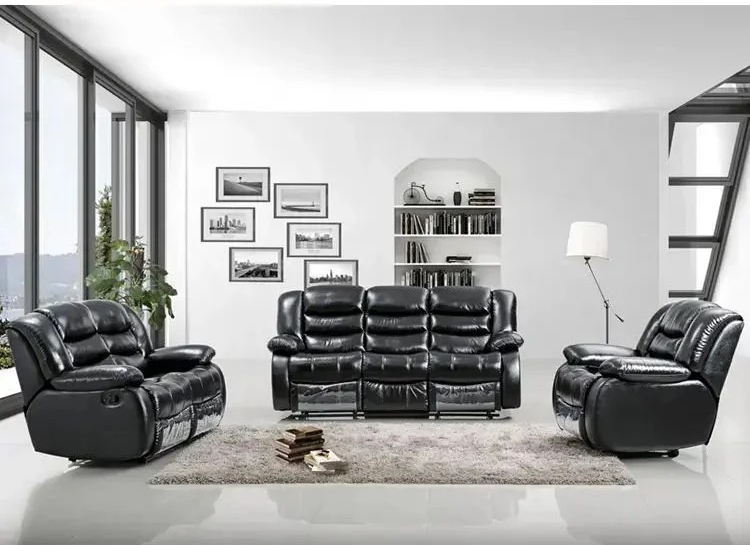 Home Cinema Sofa - Hakiki Deri Koltuk Oturma Odası Takımı