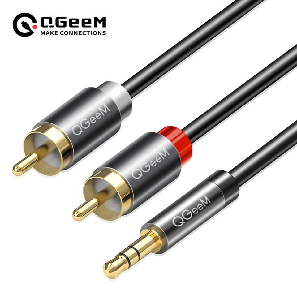 QGeeM RCA Kablosu 2RCA - 3.5mm - Home Cinema Dvd incelemesi ve fiyatı