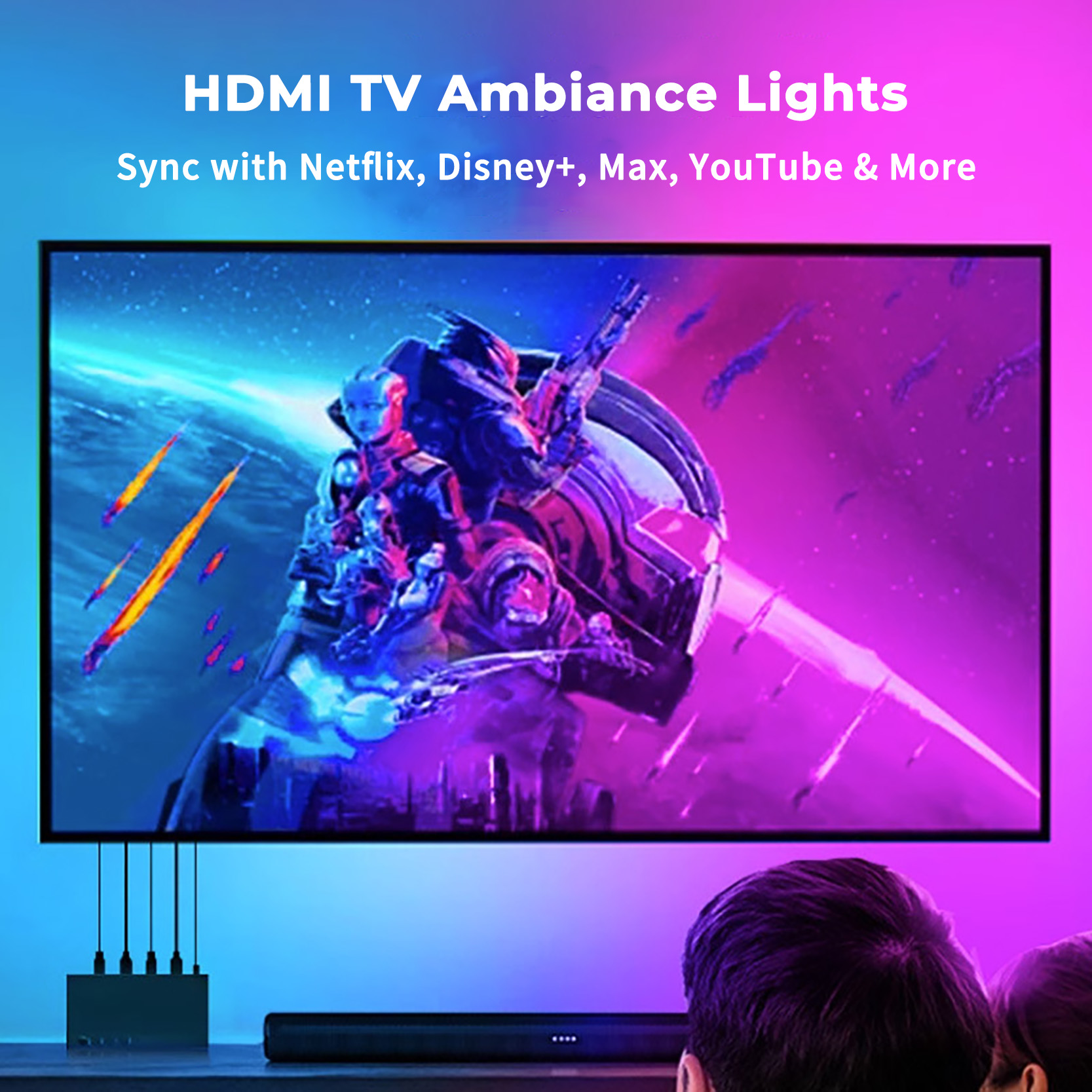 40-85 İnç TV'ler için HDMI Sen - Home Cinema Gaming incelemesi ve fiyatı