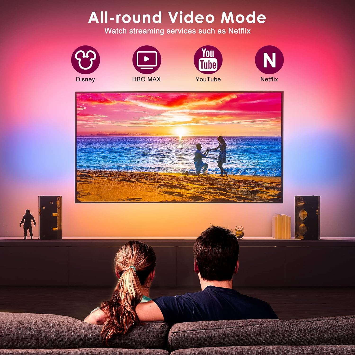 40-85 İnç TV'ler için HDMI Sen - Home Cinema Gaming incelemesi ve fiyatı