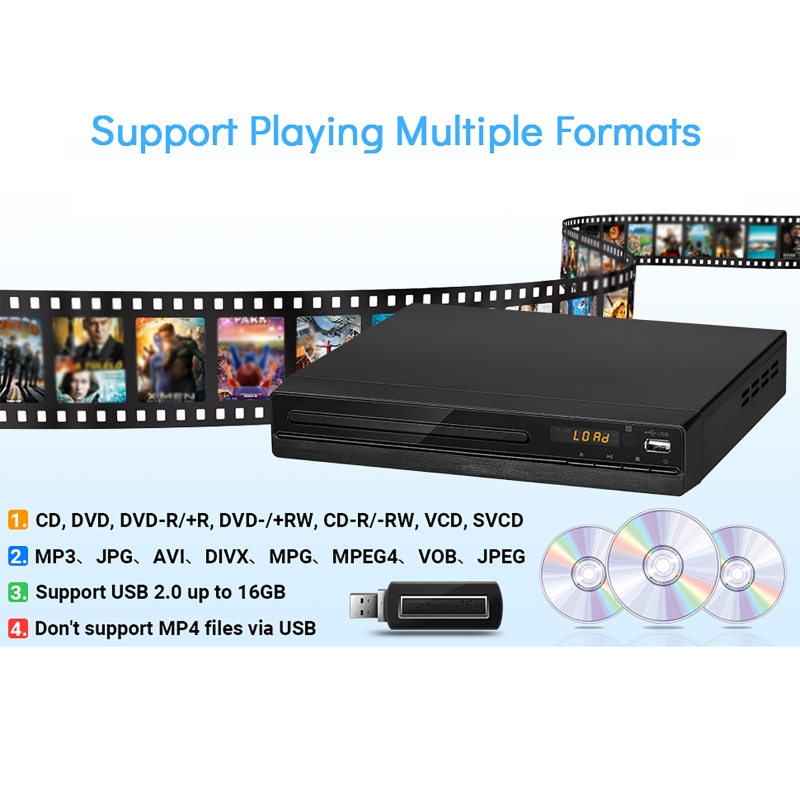 DVD Oynatıcı 1080P HD Disk Oyn - Home Cinema Dvd incelemesi ve fiyatı