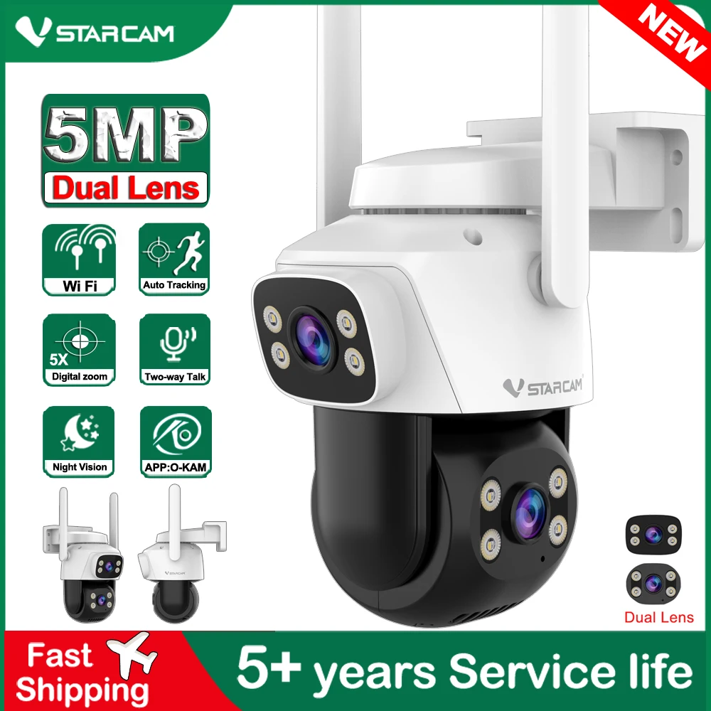 Vstarcam 5.0MP HD Çift Lens Wi - Home Cinema Outdoor incelemesi ve fiyatı