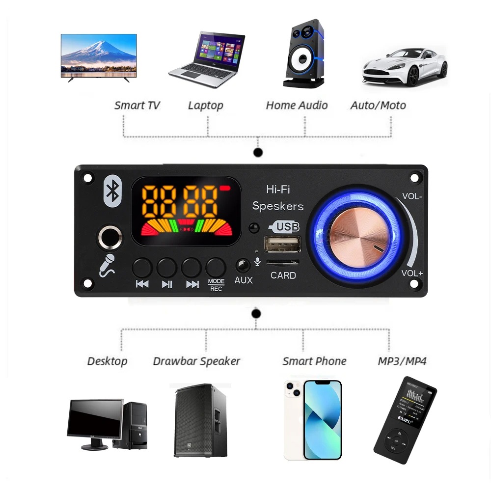 Bluetooth 5.1 MP3 Dekoder Kuru - Home Cinema Bluetooth 5.1 incelemesi ve fiyatı