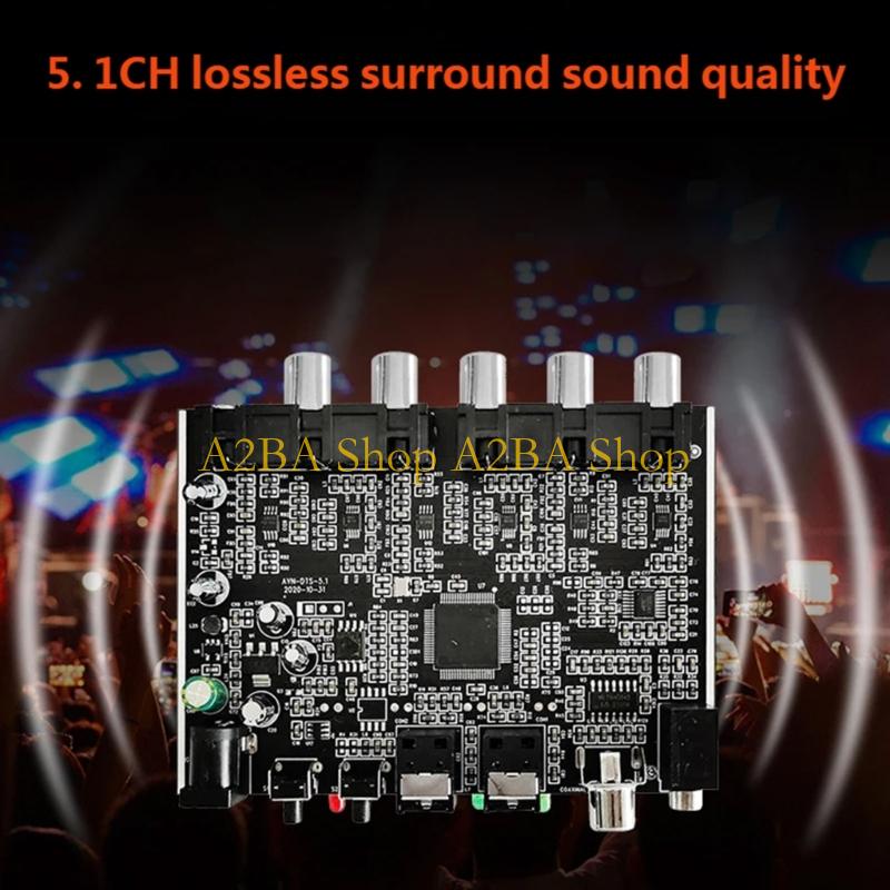 5.1 Çıkış için Görsel Koaksiye - Surround Sound Decoder incelemesi ve fiyatı