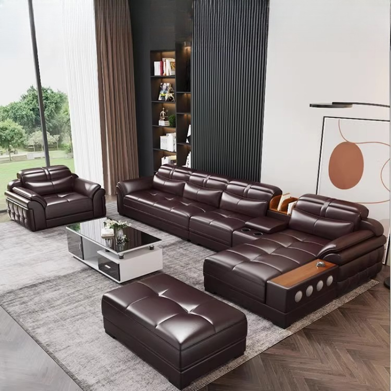 Hakiki Deri Küçük Daire Kanepe - Home Cinema For Small Room incelemesi ve fiyatı