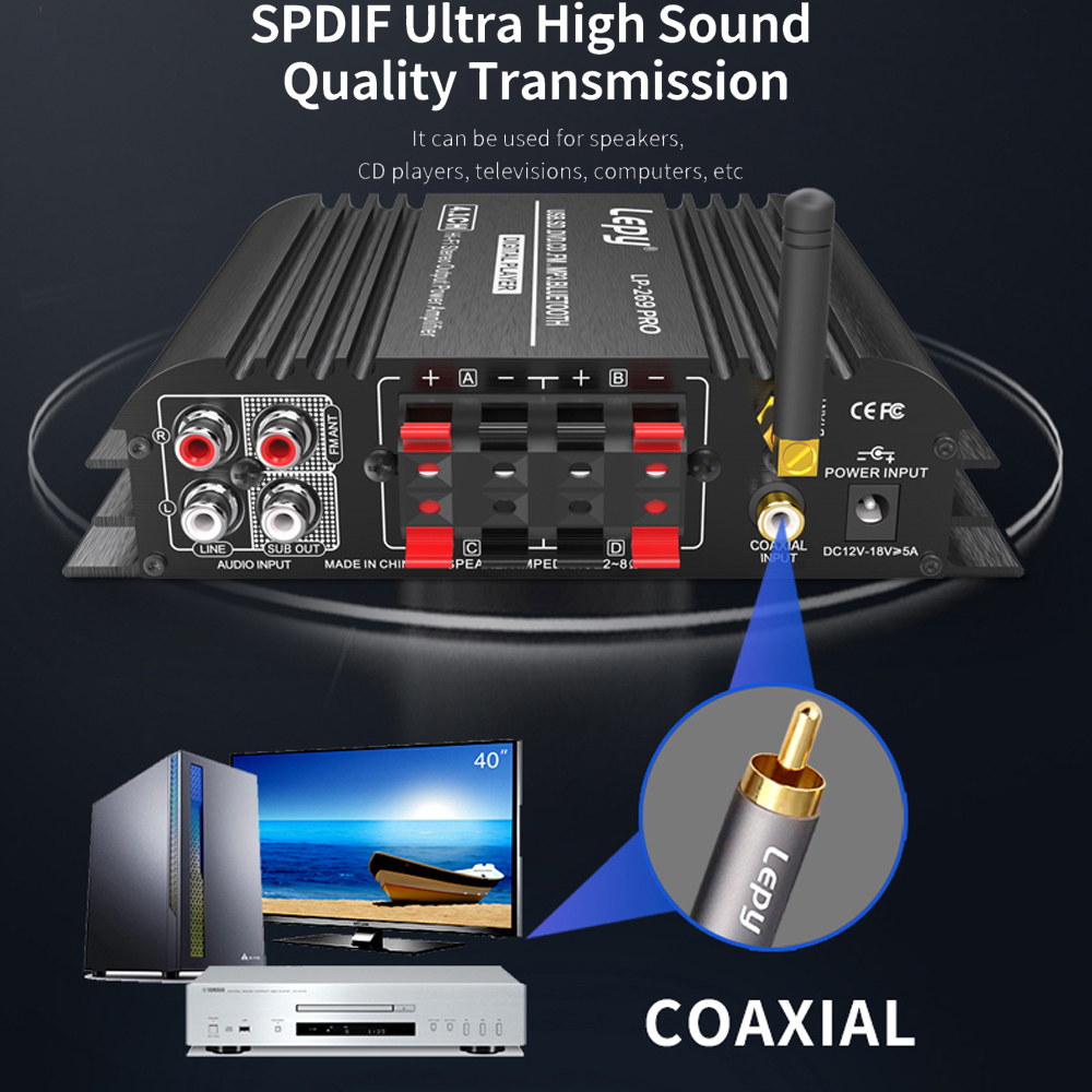 LEPY LP-269PRO 4.1 Kanal Ampli - Home Cinema Solution incelemesi ve fiyatı
