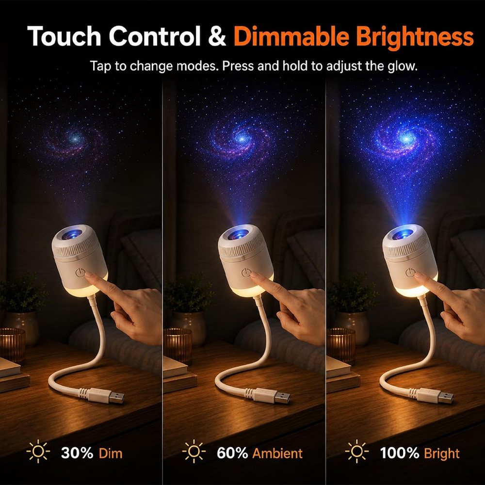 24 Slaytlı Döndürülebilir Gala - Home Cinema Led Projector incelemesi ve fiyatı