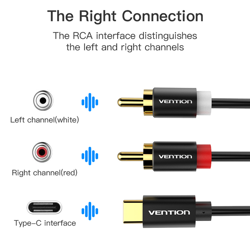 USB C RCA ses kablosu tip-c 2  - Home Cinema Solution incelemesi ve fiyatı
