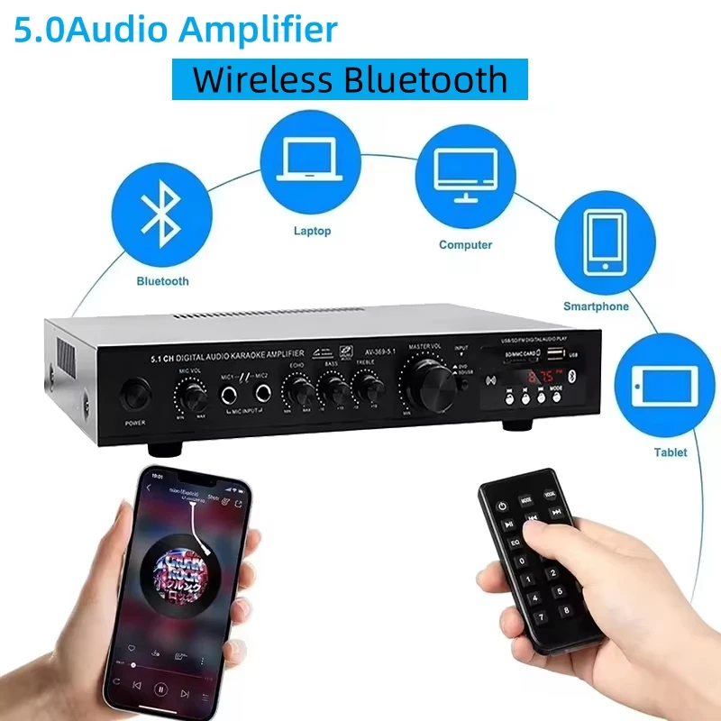 AV-369BT Bluetooth 5.1 Ses Hop - Home Cinema Bluetooth 5.1 incelemesi ve fiyatı