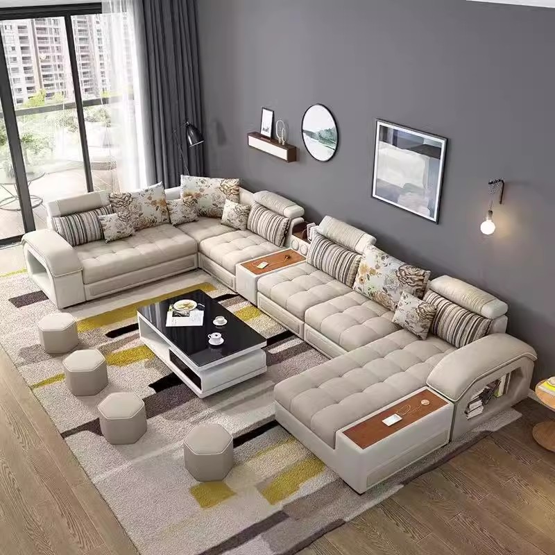 Linlamlim U Şekilli Kumaş Kane - Home Cinema Sofa incelemesi ve fiyatı