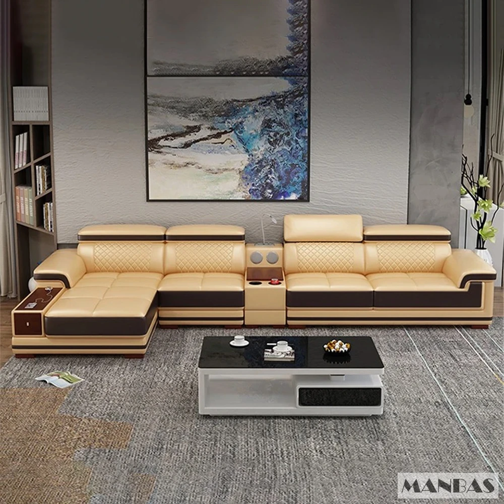Şezlonglu Modern Lüks Hakiki D - Home Cinema Sofa incelemesi ve fiyatı