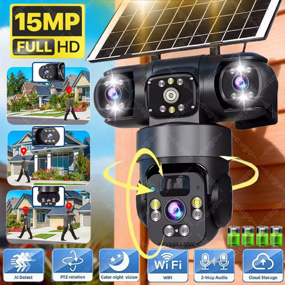 V380 3 Ekranlı 3 Lensli WIFI K - Home Cinema Outdoor incelemesi ve fiyatı
