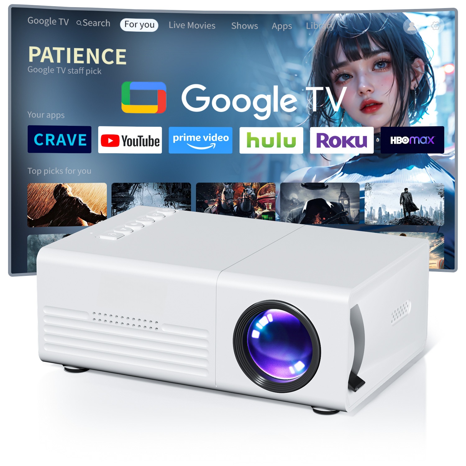 Mini Projektör TFT LCD Wifi Bl - Home Cinema Media Player incelemesi ve fiyatı