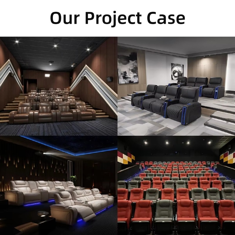 Lüks Manuel Sinema Koltukları, - Home Cinema Solution incelemesi ve fiyatı