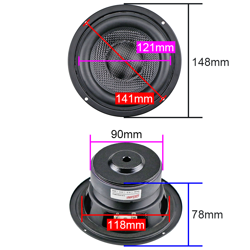 GHXAMP 5.25 inç 148mm fibergla - Home Cinema Dvd incelemesi ve fiyatı