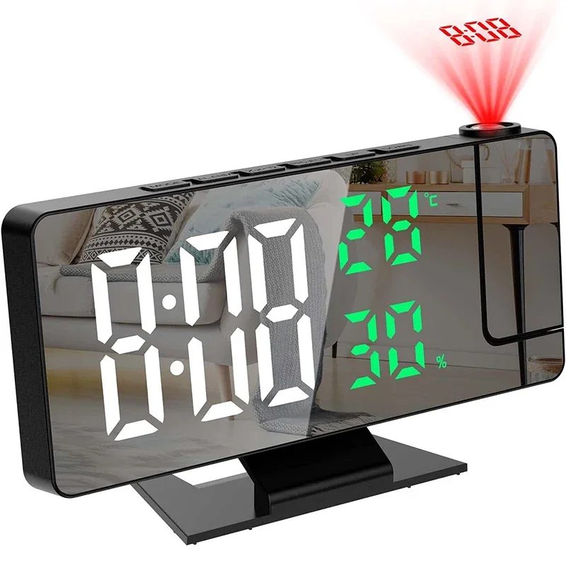 LED dijital alarmlı saat saat  - Home Cinema Led Projector incelemesi ve fiyatı