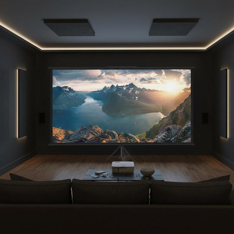 Taşınabilir Projeksiyon Ekranı - Home Cinema Gaming incelemesi ve fiyatı