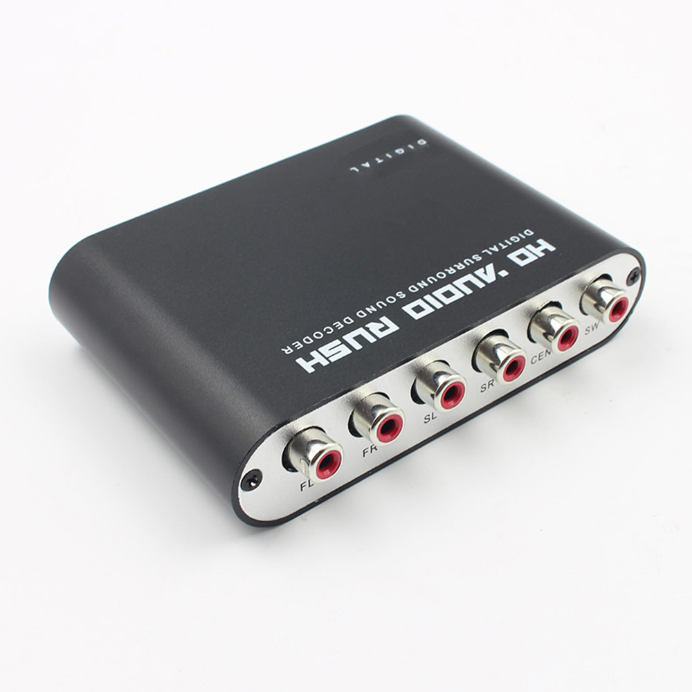 5.1CH HD Ses Kod Çözücü SPDIF  - Surround Sound Decoder incelemesi ve fiyatı