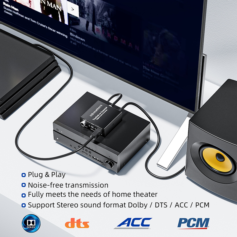 Dijital Ses Dönüştürücü Çift Y - Surround Sound Decoder incelemesi ve fiyatı
