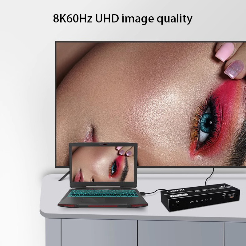 8K HDMI EARC Dönüş Ses Çıkarıc - Surround Sound Decoder incelemesi ve fiyatı