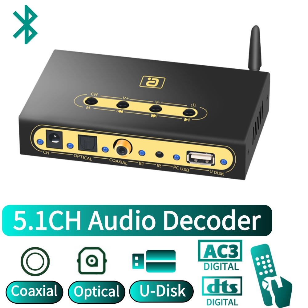 DA720 5.1CH Ses Kod Çözücü Blu - Surround Sound Decoder incelemesi ve fiyatı