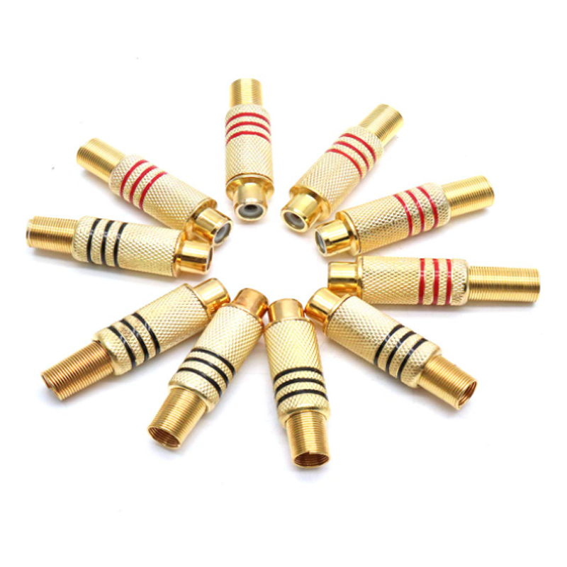 4 adet RCA fiş altın kaplama l - Home Cinema Solution incelemesi ve fiyatı