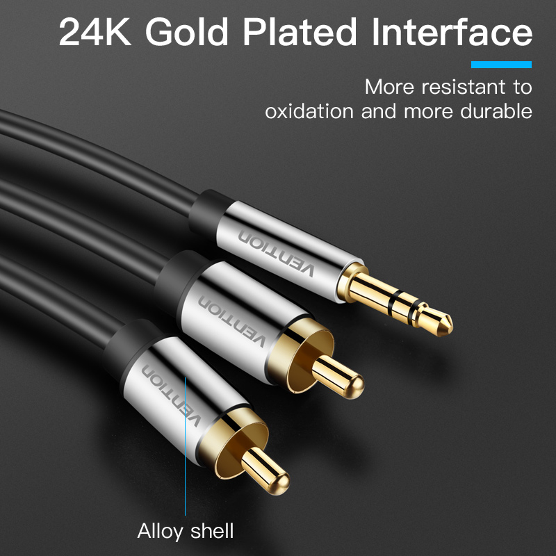 Vention RCA Kablosu 3.5 ila 2r - Home Cinema Solution incelemesi ve fiyatı