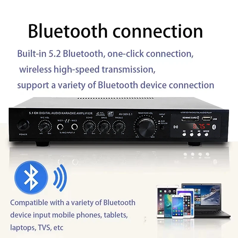 AV-369BT Bluetooth 5.1 Ses Hop - Home Cinema Bluetooth 5.1 incelemesi ve fiyatı