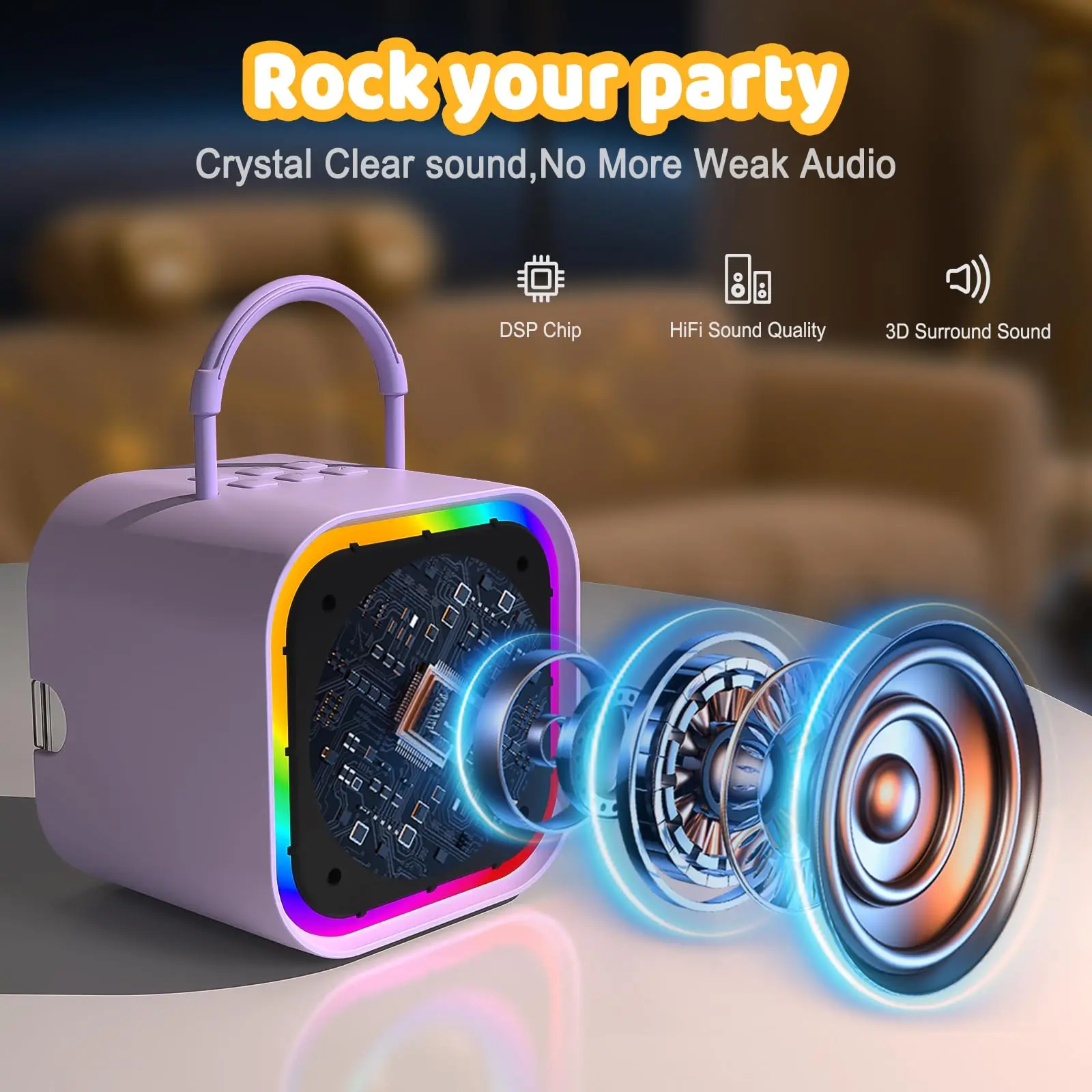 Çift Kablosuz Mikrofon Karaoke - Home Cinema For Small Room incelemesi ve fiyatı